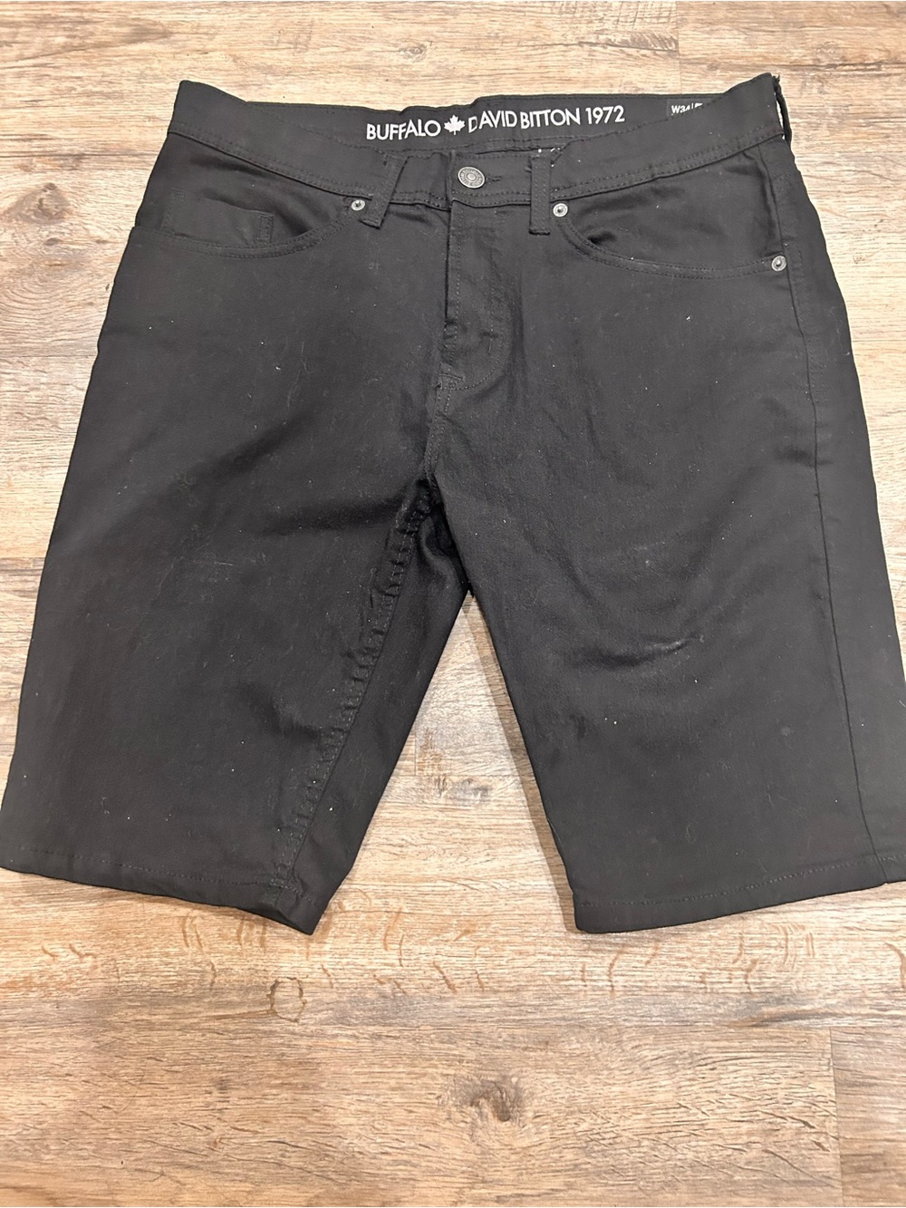 Buffalo David Bitton Men’s Size 34 Evan-X Black Denim Jeans